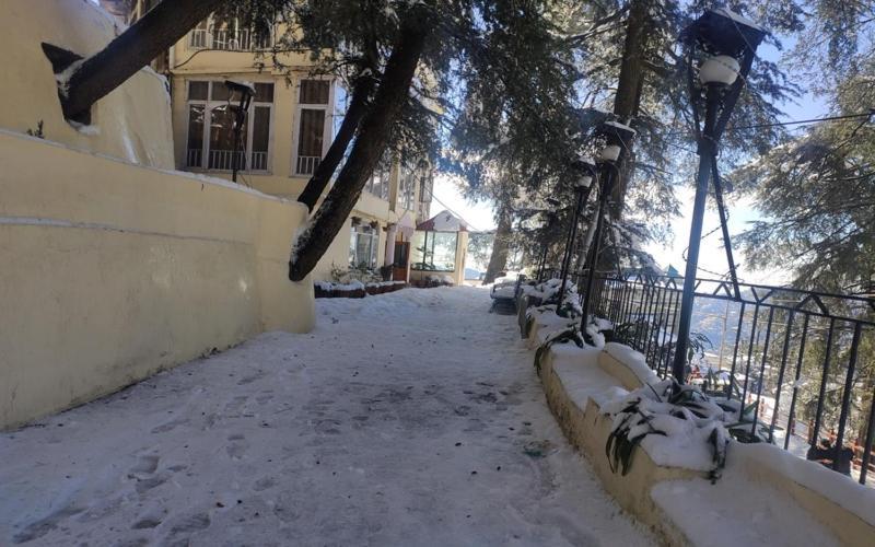 Hotel Le Talbot Šimla Exteriér fotografie
